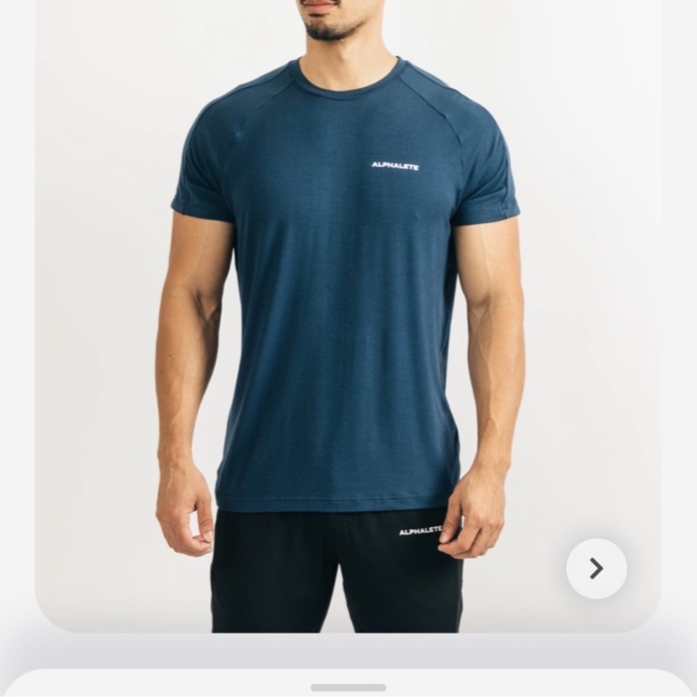 Alphalete Men's Aspire Classic SS Tee - Black